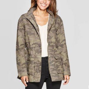 Universal Thread Camo Military Cargo Jacket XL